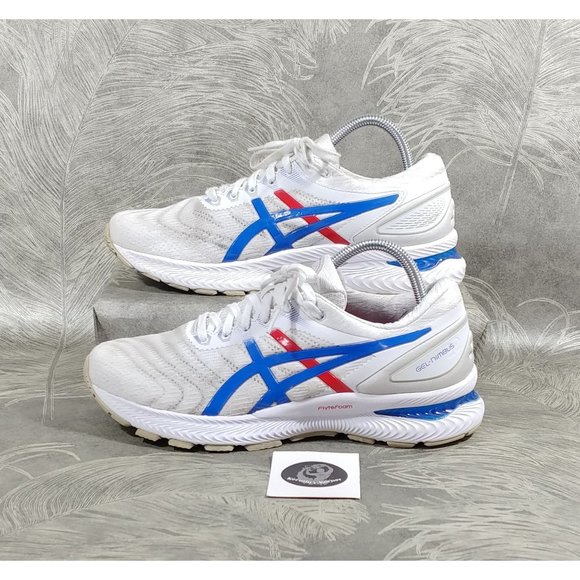 Asics | Shoes | Asics Gel Nimbus 22 Retro Tokyo Womens Size 95 White  Running Shoes 12a665 | Poshmark